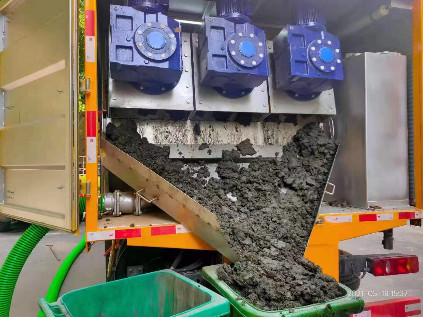 天津化粪池清掏城市维护站-泥浆净化干湿分离处理